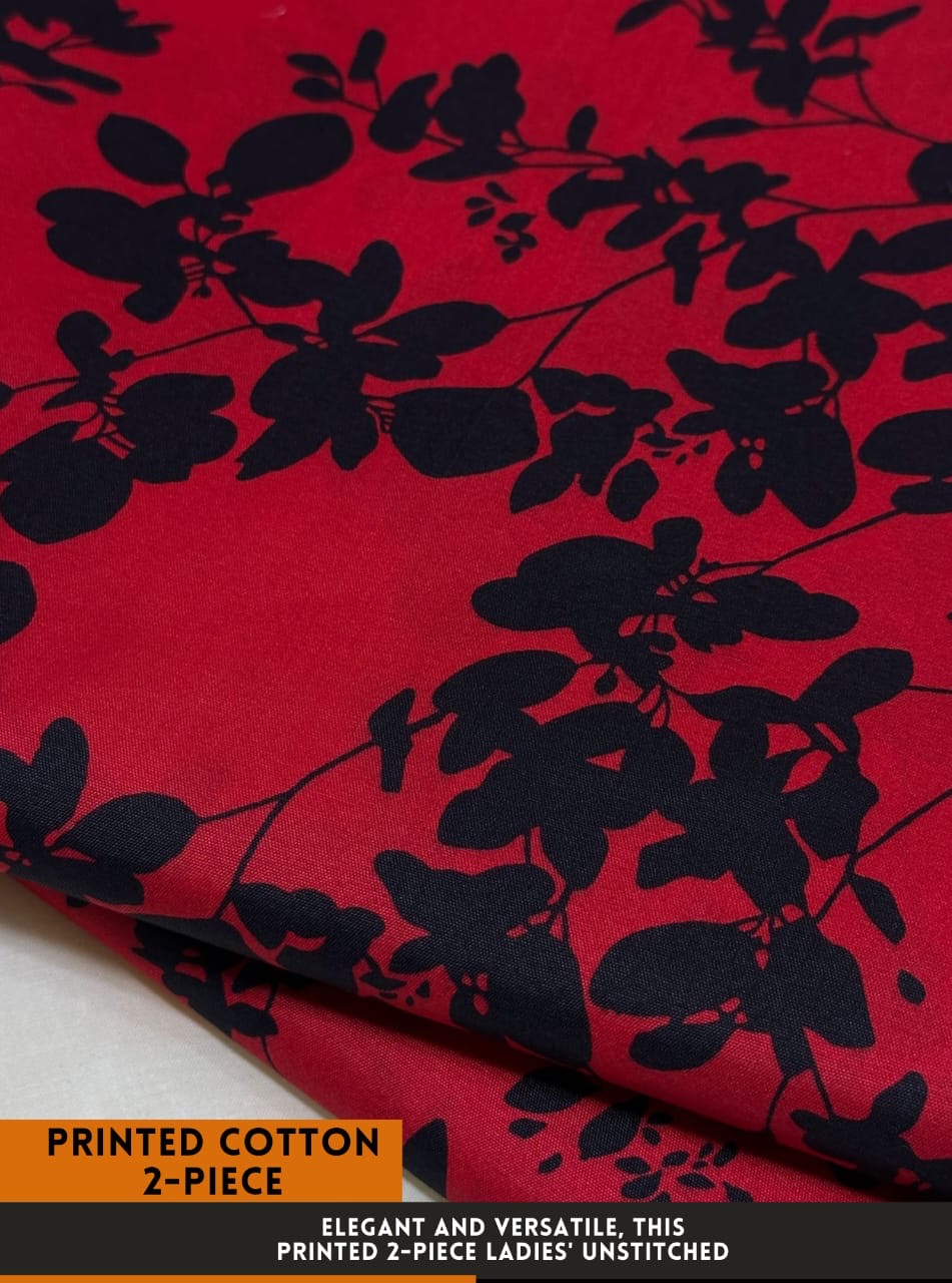 Cotton 2Pc All Over Printed Dress